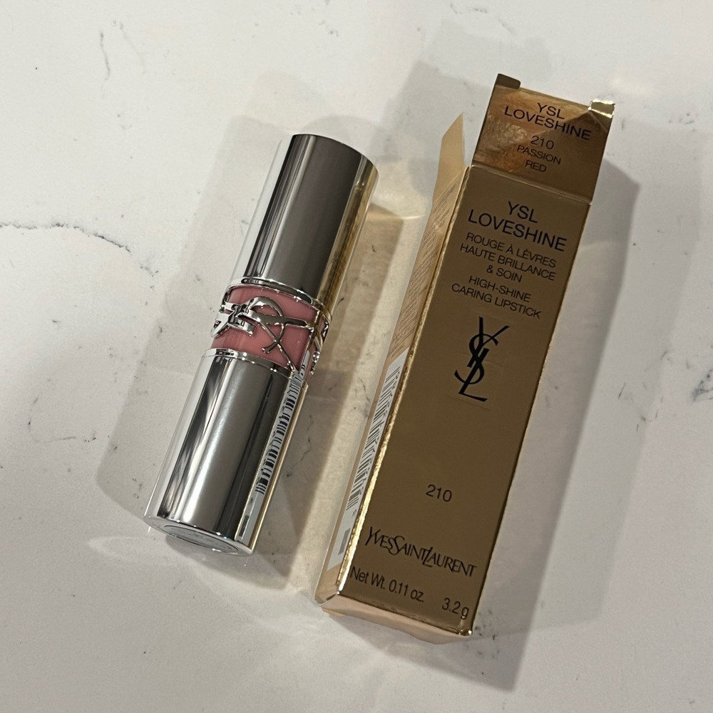 YSL LOVESHINE LIP OIL STICK 210 PASSION RED - NEW IN BOX!
